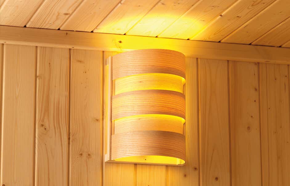 Lampe de sauna classique