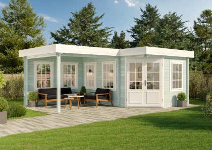 Abri de jardin pentagonal Pepe