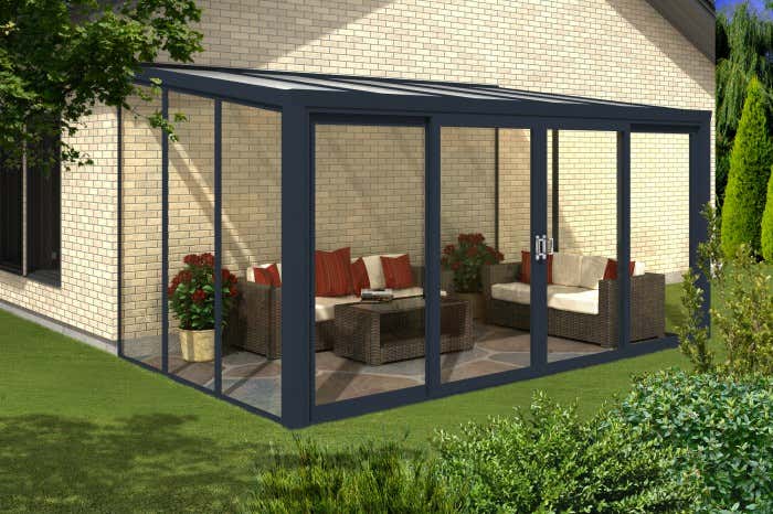 koude wintertuin