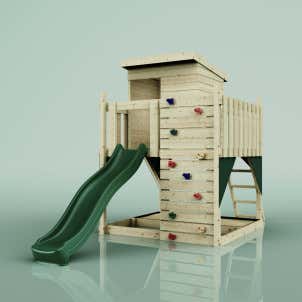 Maison sur pilotis PolarPlay Aurore boréale