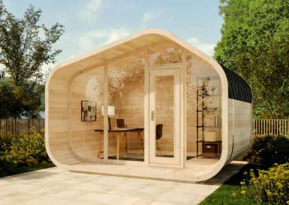 Alpholz ScandiCube Wave Premium tuinhuisje