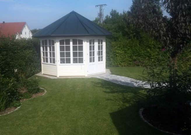 Photo du client: Pavillon de jardin Emma-40 avec quatre fenêtres