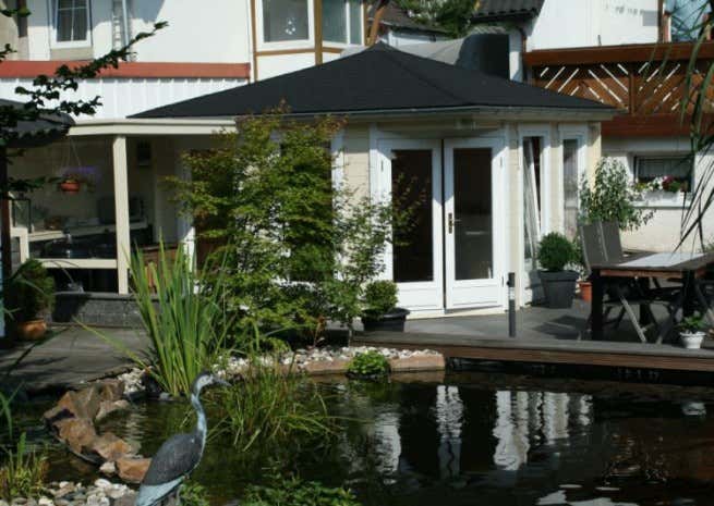 Photo du client: Abri de jardin pentagonal Maja ISO