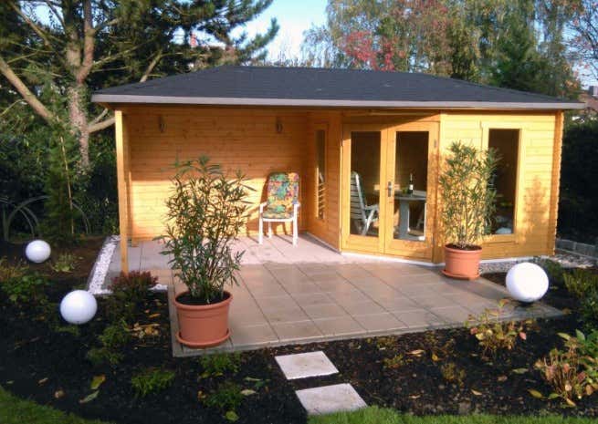 Photo du client: Abri de jardin pentagonal Liwa