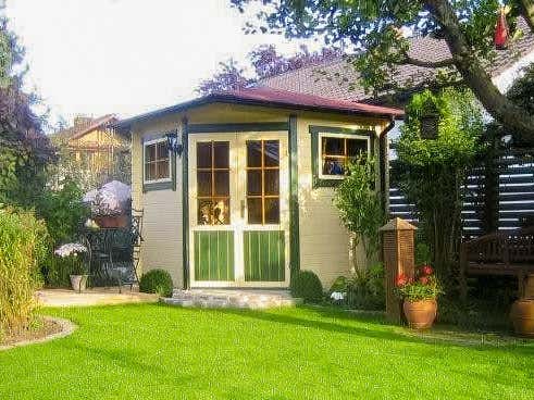 Photo du client: Abri de jardin pentagonal Sunny-B