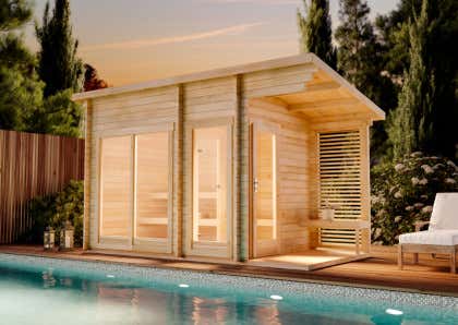 Sauna extérieur FinnTherm Lizzy M