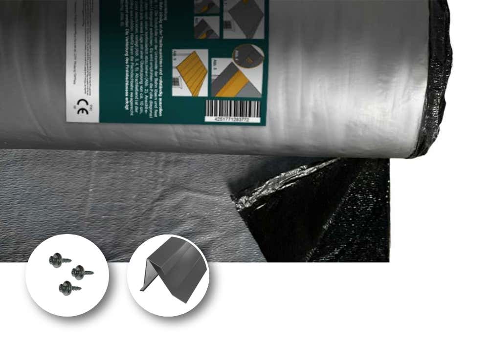 Kit économique de couverture de toit KSK G FB 10 m².