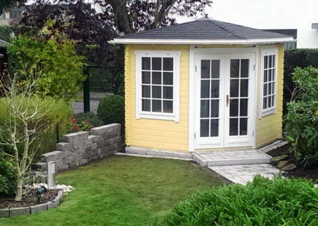Photo du client: Abri de jardin pentagonal Sunny-C