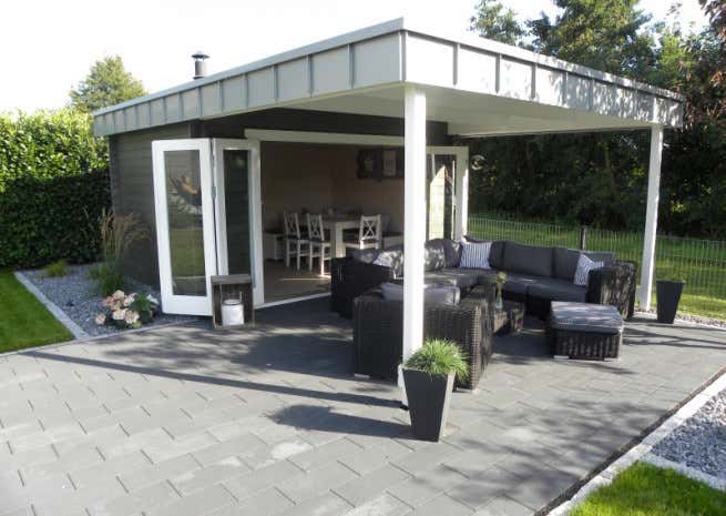 Photo du client: Abri de jardin Holstein-40 avec grande porte pliante