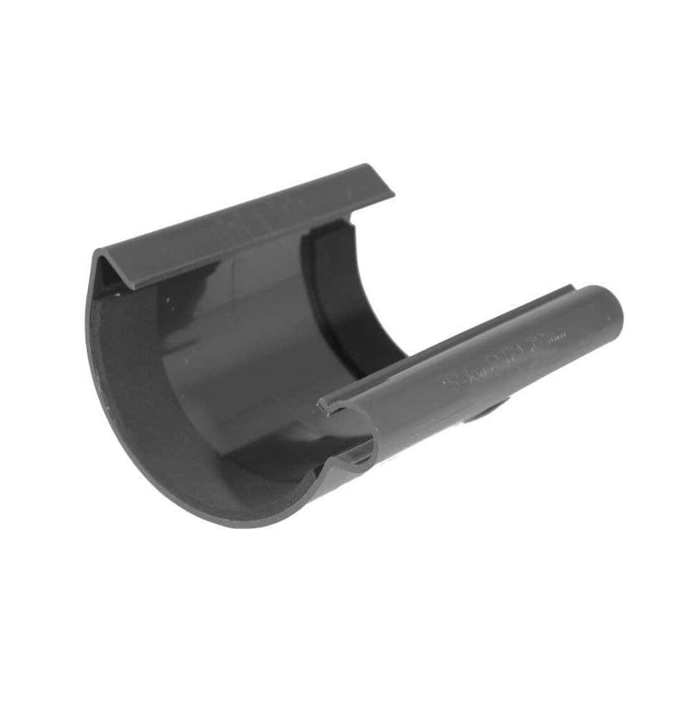 Connecteur de gouttière RG100 plastique anthracite