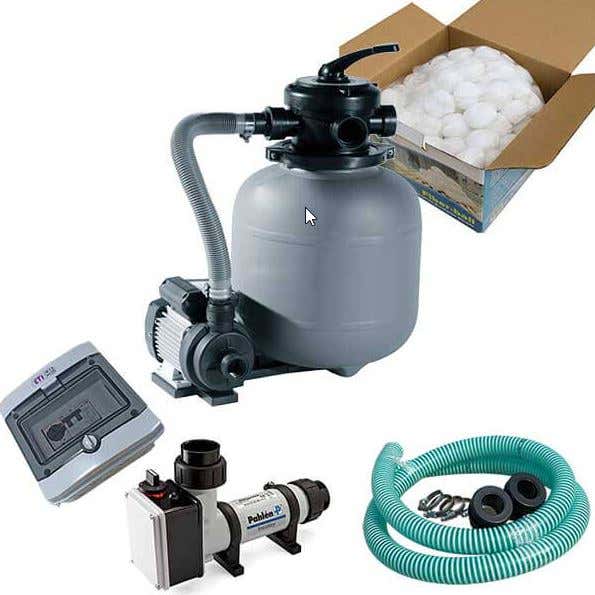 Kit - Poêle électrique avec filtre