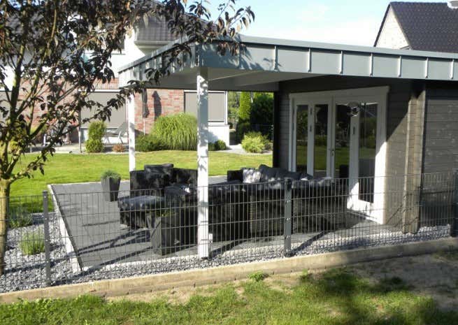 Photo du client: Abri de jardin Holstein-40 avec grande porte pliante