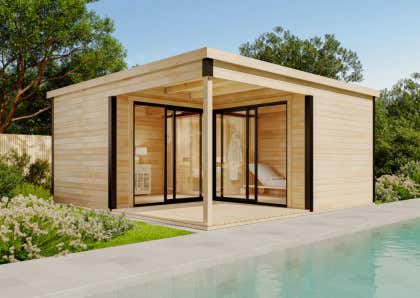 Alpholz Pool House Cozy 6 Canopy