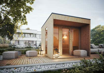 Sauna extérieur FinnTherm Châtel