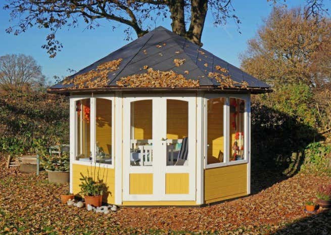 Photo du client: Pavillon de jardin Emma-40 avec quatre fenêtres