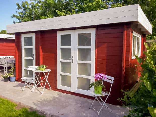 Klant afbeelding: Tuinhuis Modern-E