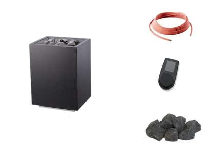 Home Fin kachelset, 9kW extern