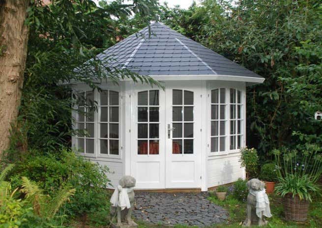 Photo du client: Pavillon de jardin Emma-40 avec quatre fenêtres