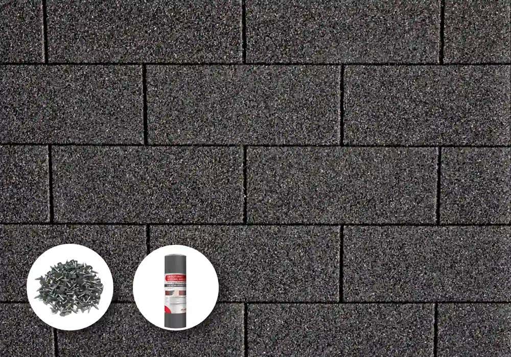 Kit économique de couverture en bardeaux - 49m².