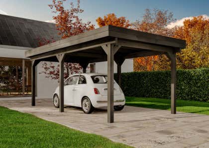 Alpholz enkele carport Olaf