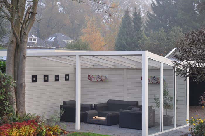 Photo du client: Pergola en aluminium Poly autoportante