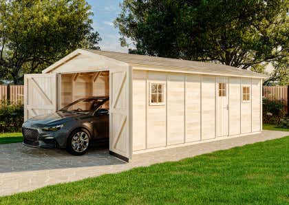 Alpholz garage individuel Skagen ML