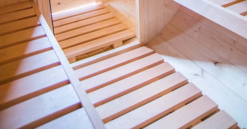 Caillebotis pour sauna tonneau Sam/Tyra
