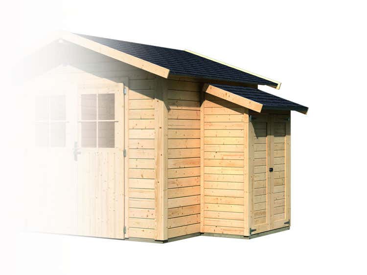 Armoire complémentaire Eco 1.5 naturel - Karibu