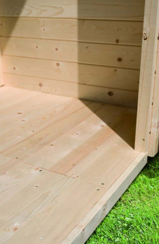 Plancher en bois pour Pour dimensions de socle 2,80 x 2,80 m
