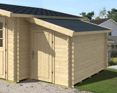 Annexe du hangar 28-A - pin imprégné/pin parasol