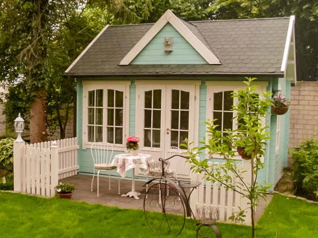 Photo du client: Abri de jardin Clockhouse-44 Royal ISO