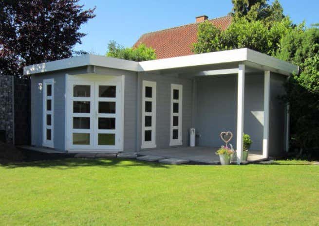 Photo du client: Abri de jardin pentagonal Lindau-40
