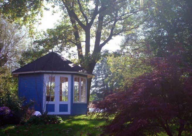 Photo du client: Pavillon de jardin Emma-40 avec quatre fenêtres