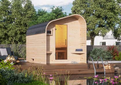 Karibu sauna tonhuis asymmetrisch 2