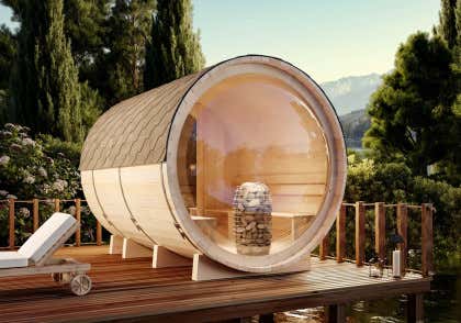 Sauna tonneau FinnTherm Panorama