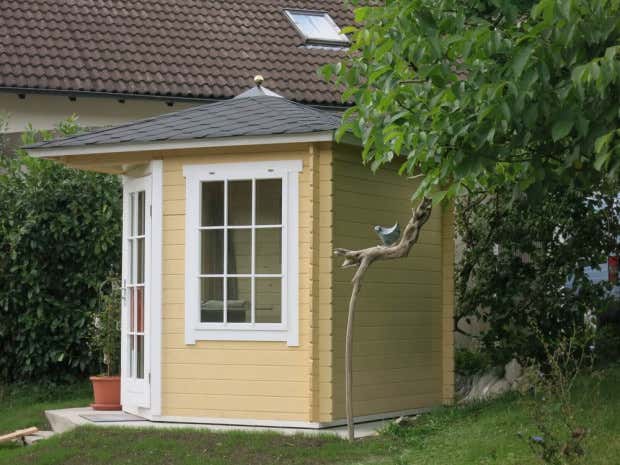 Photo du client: Abri de jardin pentagonal Sunny-C