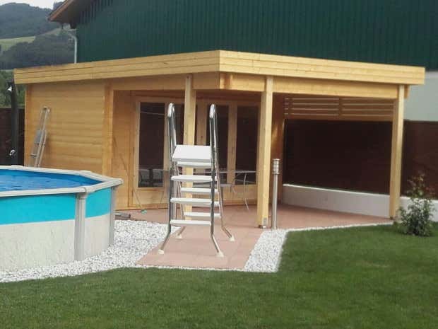 Photo du client: Abri de jardin Holstein-40 avec grande porte pliante