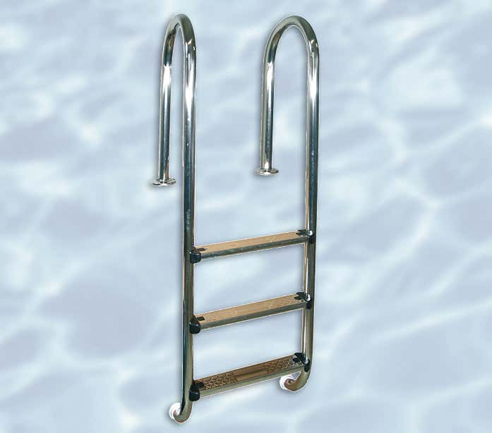 Échelle de suspension en acier inoxydable
