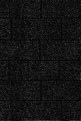 Bardeaux noirs rectangulaires Karibu