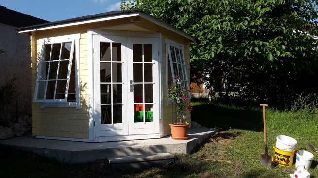 Photo du client: Abri de jardin pentagonal Sunny-C