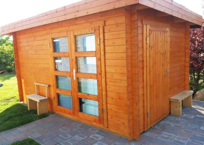 Photo du client: Poolhouse - Abri de jardin 2 pièces Kampen