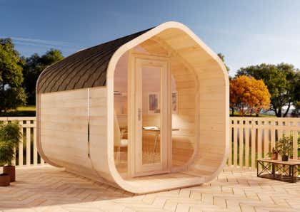 Abri de jardin Alpholz ScandiCube Wave Comfort