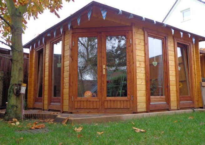Photo du client: Abri de jardin pentagonal Maja ISO