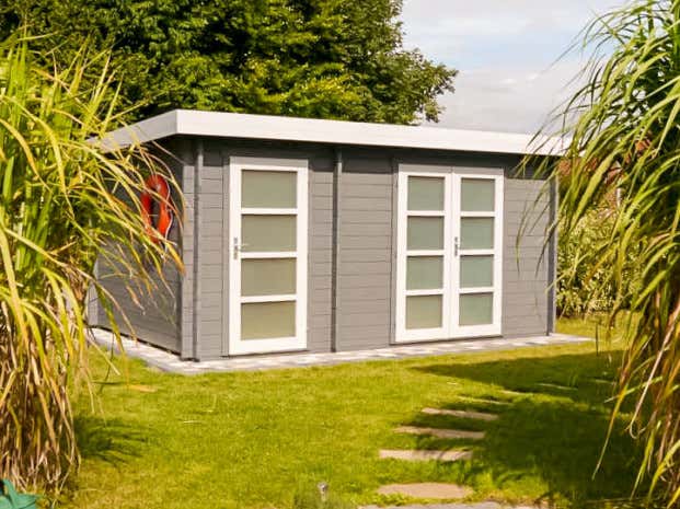 Klant afbeelding: Tuinhuis Modern-E