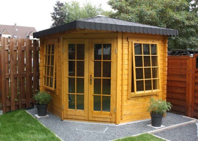 Photo du client: Abri de jardin pentagonal Sunny-C