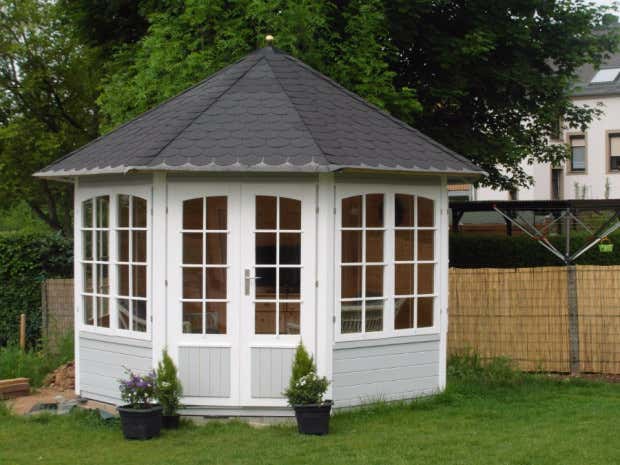 Photo du client: Pavillon de jardin Emma-40 avec quatre fenêtres