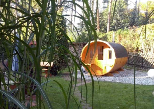 Photo du client: Sauna tonneau Max FinnTherm