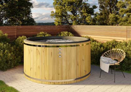 Stockholm bubbelbad met elektrische verwarming Stockholm bubbelbad met elektrische verwarming