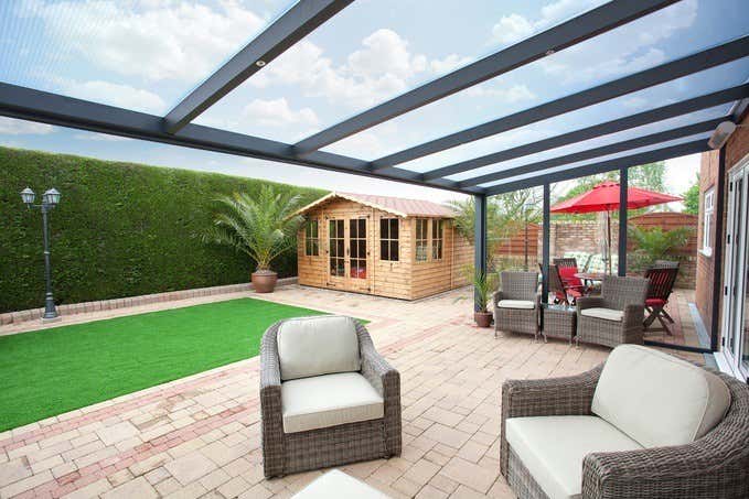 Photo du client: Pergola en aluminium Poly autoportante