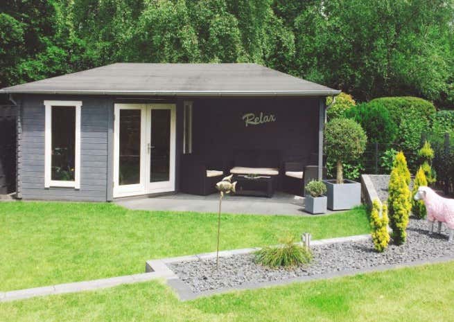 Photo du client: Abri de jardin pentagonal Liwa